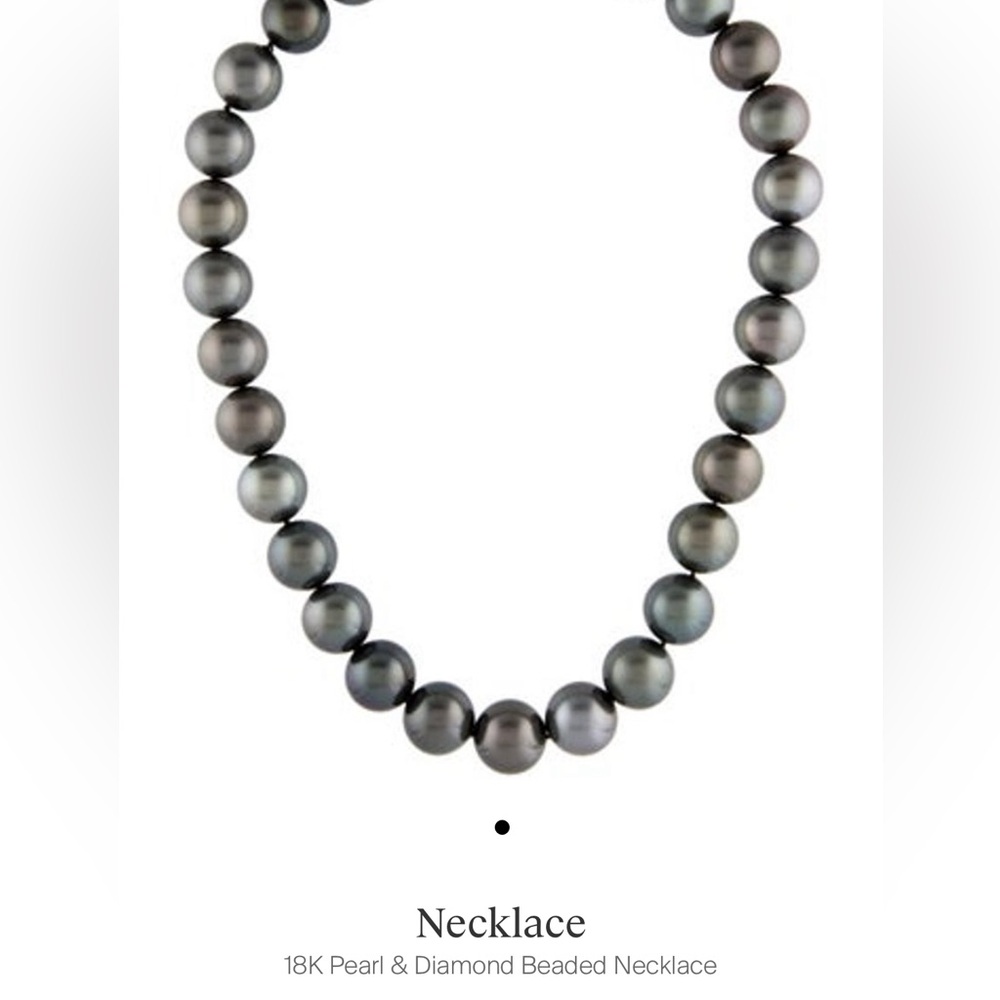 Necklace, Diamond pearl